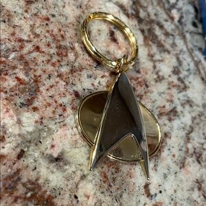 Vintage star trek 1988 key chain